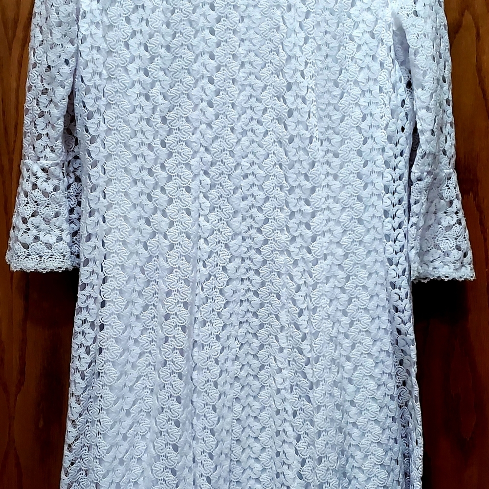 Elegant rabbit rabbit rabbit Designs White Lace Dress Size 14